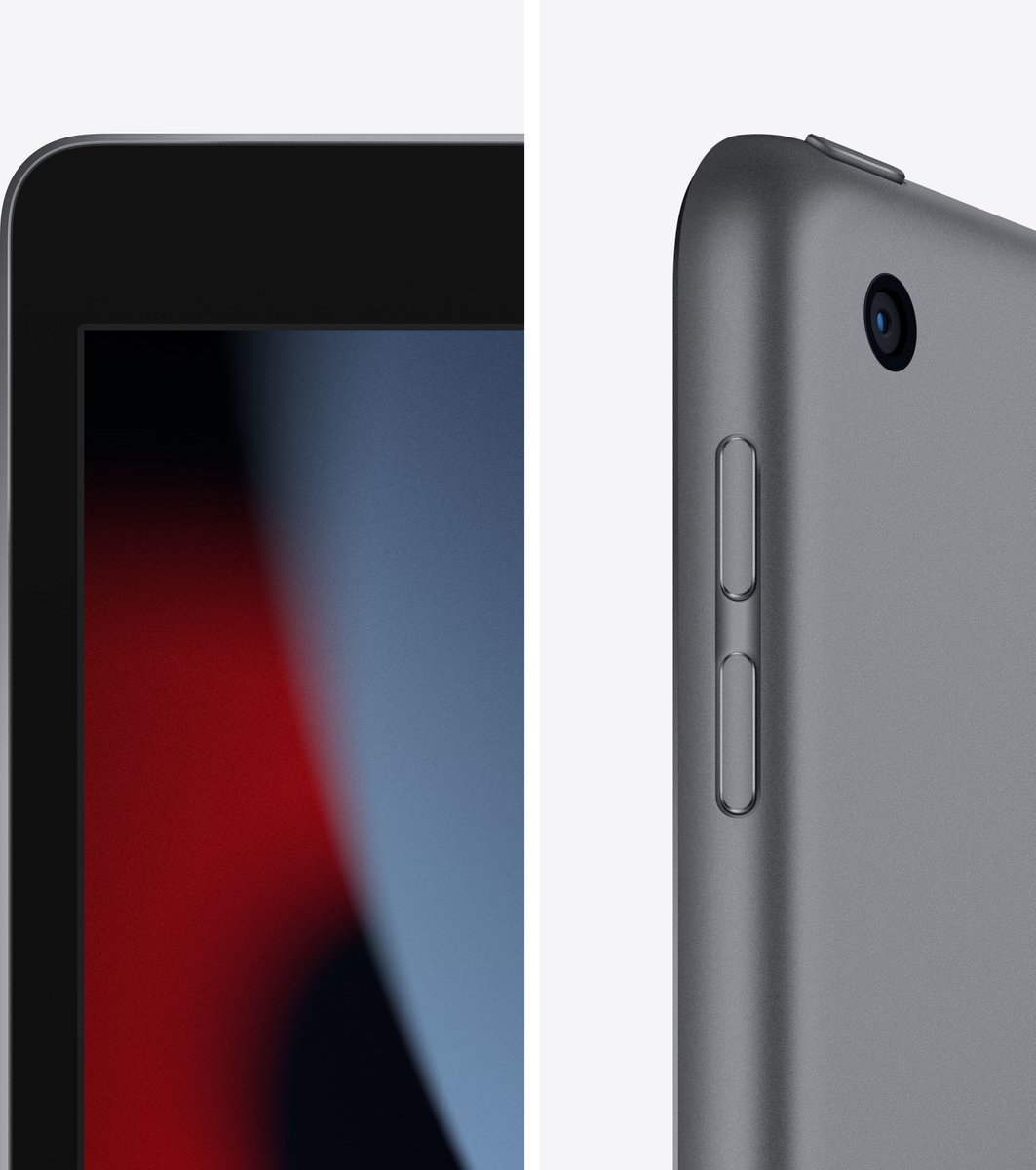 Apple iPad 9e generatie 10,2 inch Retina scherm WiFi 64GB grijs A13 Bionic chip ultrabreed camera - Afbeelding 3
