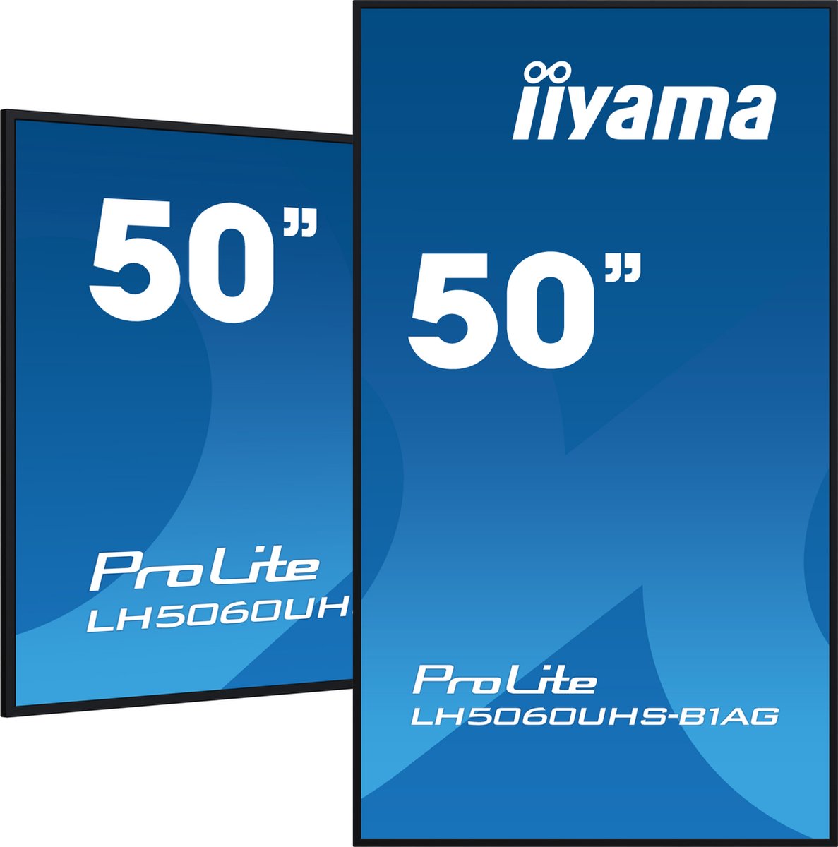 iiyama ProLite LH5060UHS-B1AG public display HDMI, LAN, WiFi, USB, Audio, Android