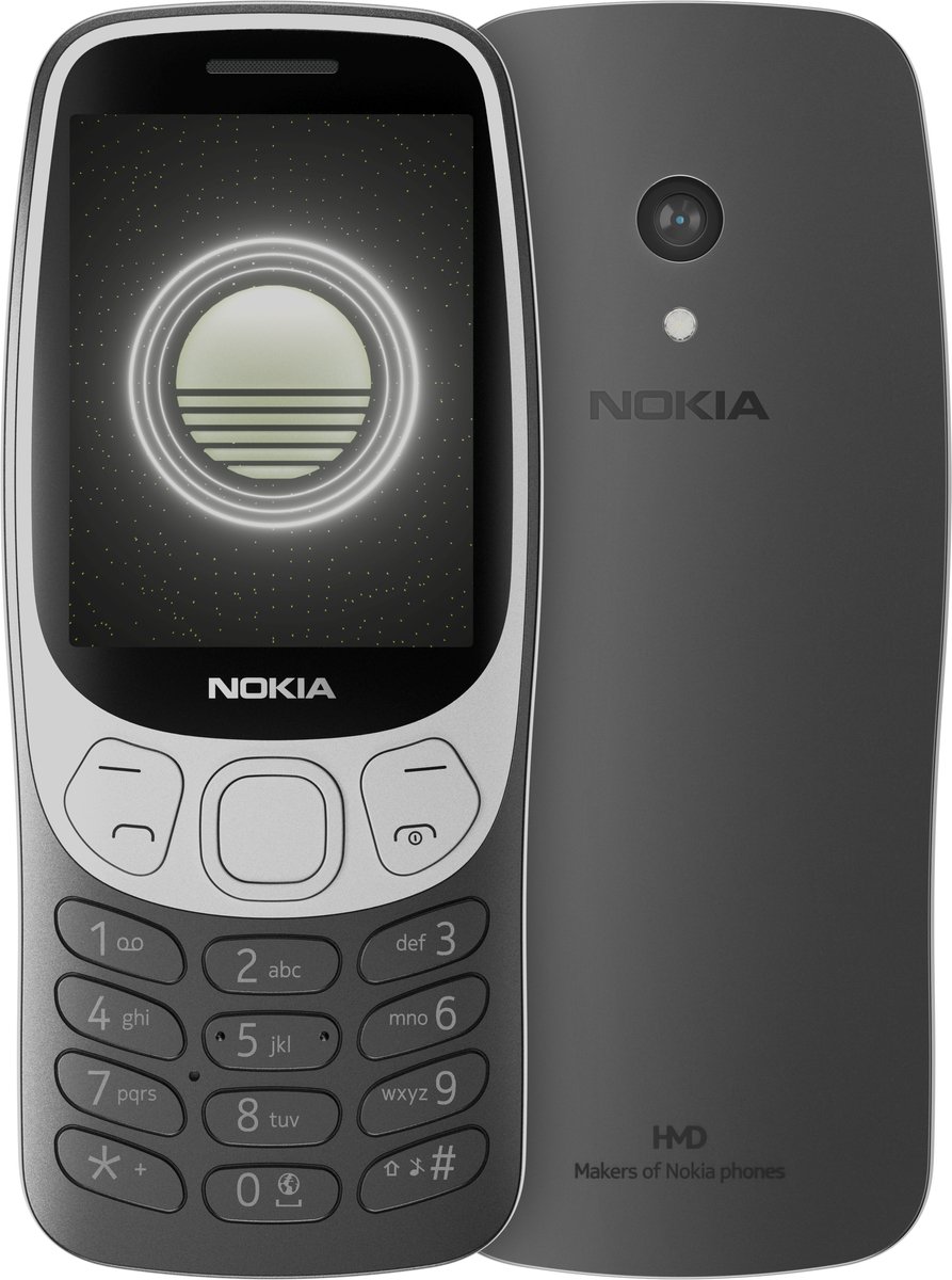 Nokia 3210 4G DS Zwart | Smartphones, tablets en meer | 6438409086877