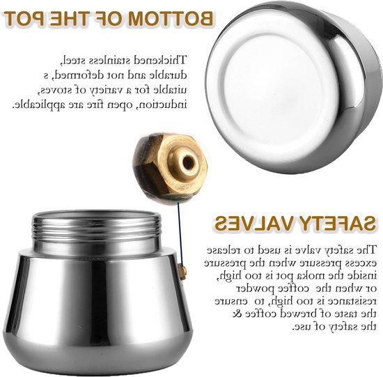 Espressopotjes / percolator | Koffie Thee Winkel