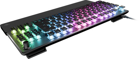 Turtle Beach® Vulcan II TKL Pro - magnetisch-mechanisch RGB-gamingtoetsenbord - Zwart - US Layout