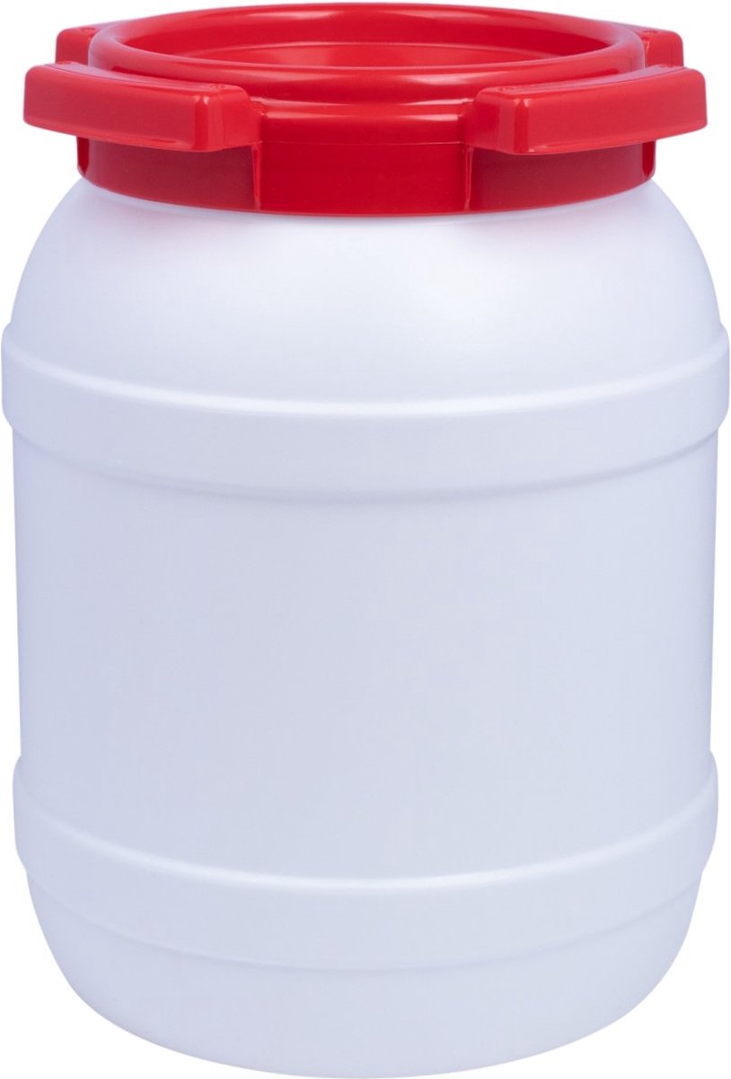 EvoNautic Waterdicht Tonnetje 15L - Voerton met Schroefdeksel - Waterkluis - Zeilktonnetje - HDPE Opbergton