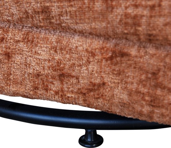 WOOOD Atty Draaifauteuil - Polyester - Bloesem - 75x74x65