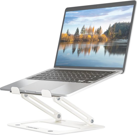Geventileerde Pc Standaard Onder Bureau Vriusi Computer Standaard - Rollende, Geventileerde CPU Standaard Voor Onder Het Bureau, Verstelbaar 20-28 Cm Mobiele Pc Kar