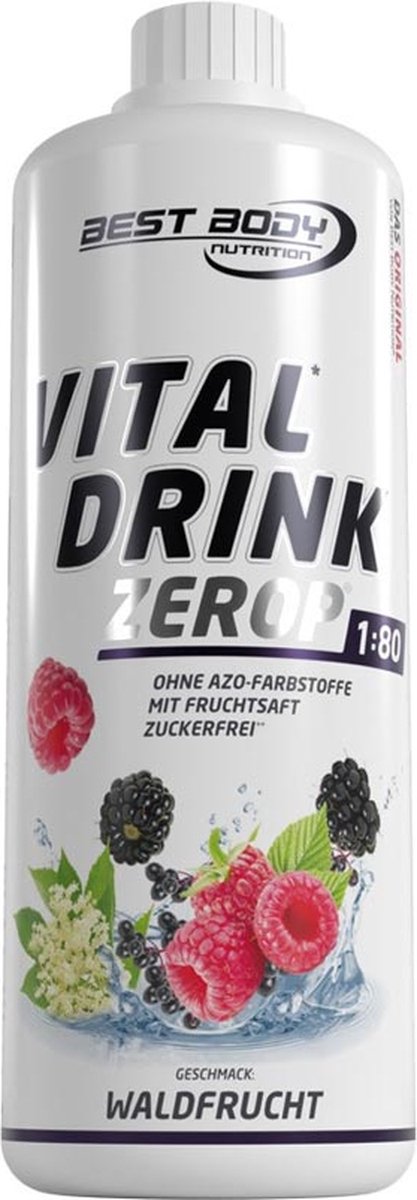 Goedkoopste Low Carb Vital Drink 1000ml Forest Fruit