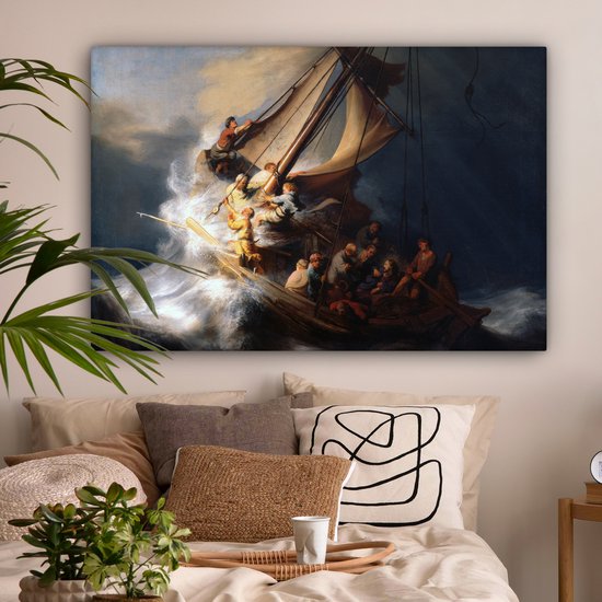 TOILE TABLEAUX indien d amerique 50X70 CM