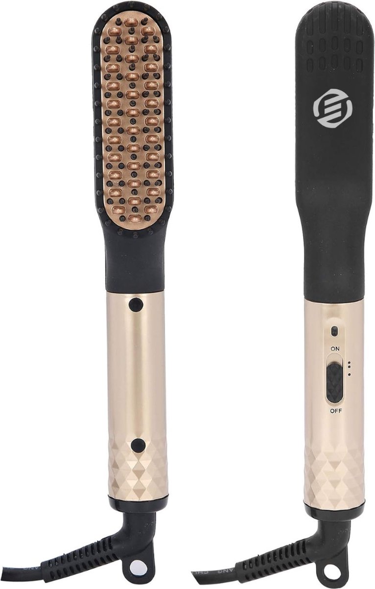 Equivera Baard Stijltang - Baard Styler - Baard Stijlborstel - Baard Stijler - Baardborstel - Baard Borstel - Must Have Voor Mannen