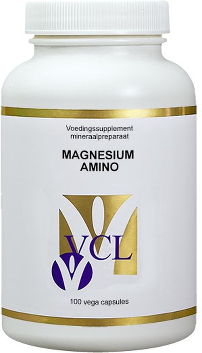Goedkoopste Vital Cell Life Magnesium Amino 100 mg - 100 Capsules - Mineralen