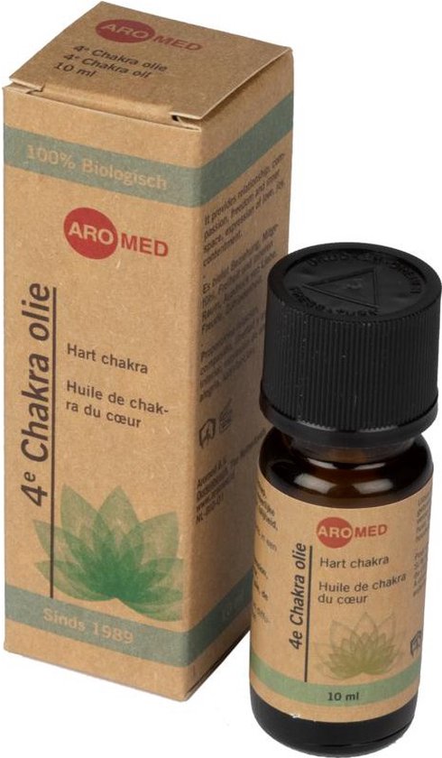 Aromed Lotus 4e chakra olie bio 10 Milliliter