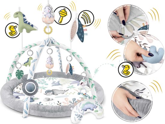 Tapis éducatif interactif Dino Nukido