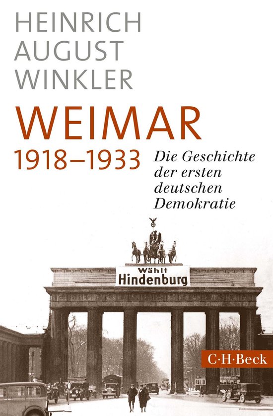 Beck Paperback 6328 - Weimar 1918-1933 - cover