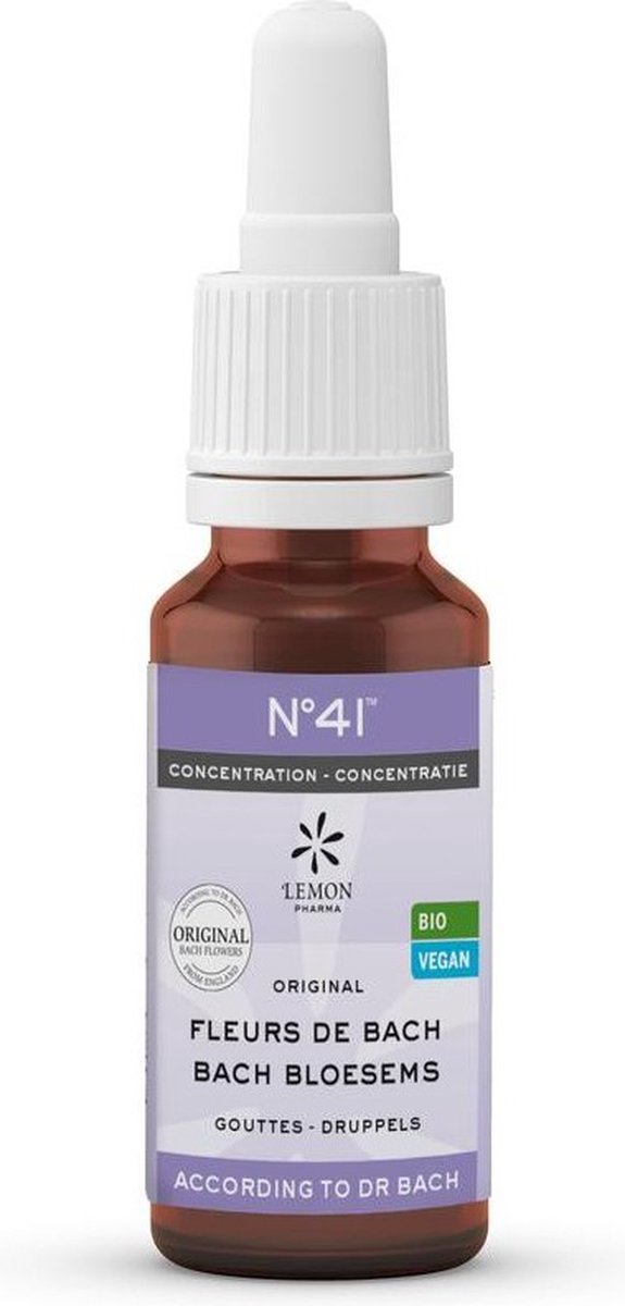 Goedkoopste Bach Flower Mix 41 Concentration Organic