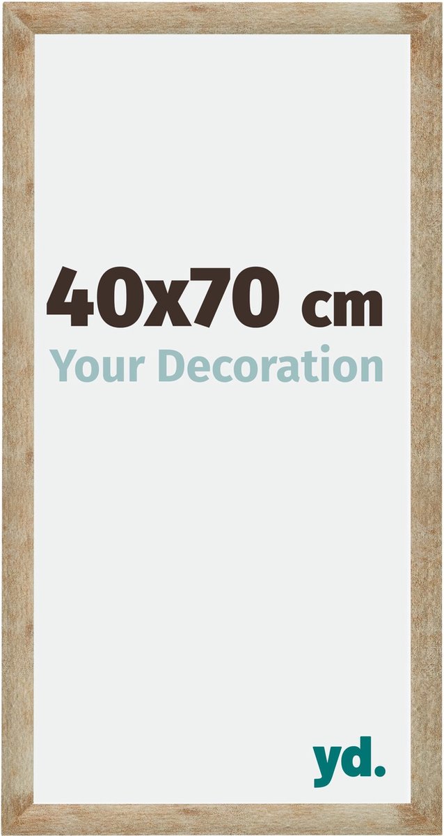 yd. Your Decoration - Fotolijst 40x70 cm - MDF - Goud - Catania