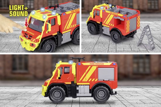 DieCast Chile: Majorette Mercedes T2 camión de bomberos