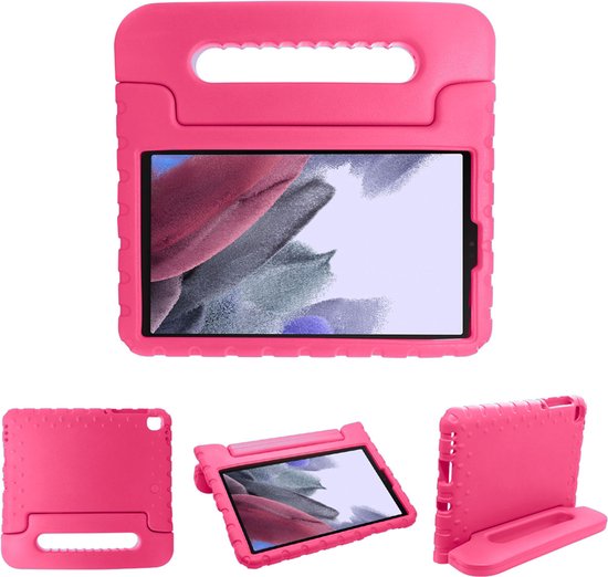 iMoshion Tablet Hoes Kinderen Geschikt voor Samsung Galaxy Tab A7 Lite - iMoshion Kidsproof Backcover met handvat - Roze