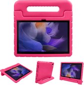 iMoshion Tablet Hoes Kinderen Geschikt voor Samsung Galaxy Tab A8 (2021/2022) - iMoshion Kidsproof Backcover met handvat - Roze