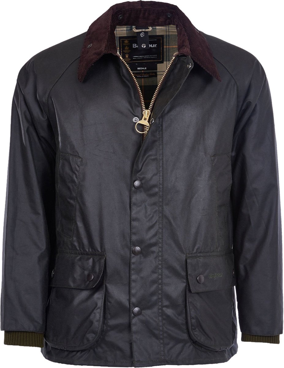 Barbour Bedale Wax Jas Donkergroen – Heren Wax jassen