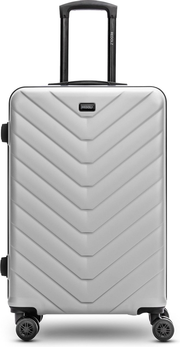 REDOLZ trolley Essentials 07 Trolley Silver-Colored 2 Lichtgrijs 67cm