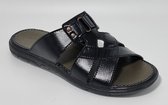 Walking - Slippers Heren - Licht Gewicht Heren Slippers - Slippers met een Zacht Voetbed - Zwart – Maat 42