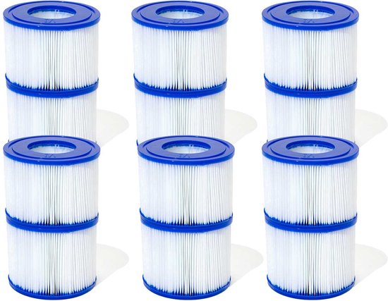 Bestway Lay-Z-Spa cartridge type VI - 6 x 2 stuks