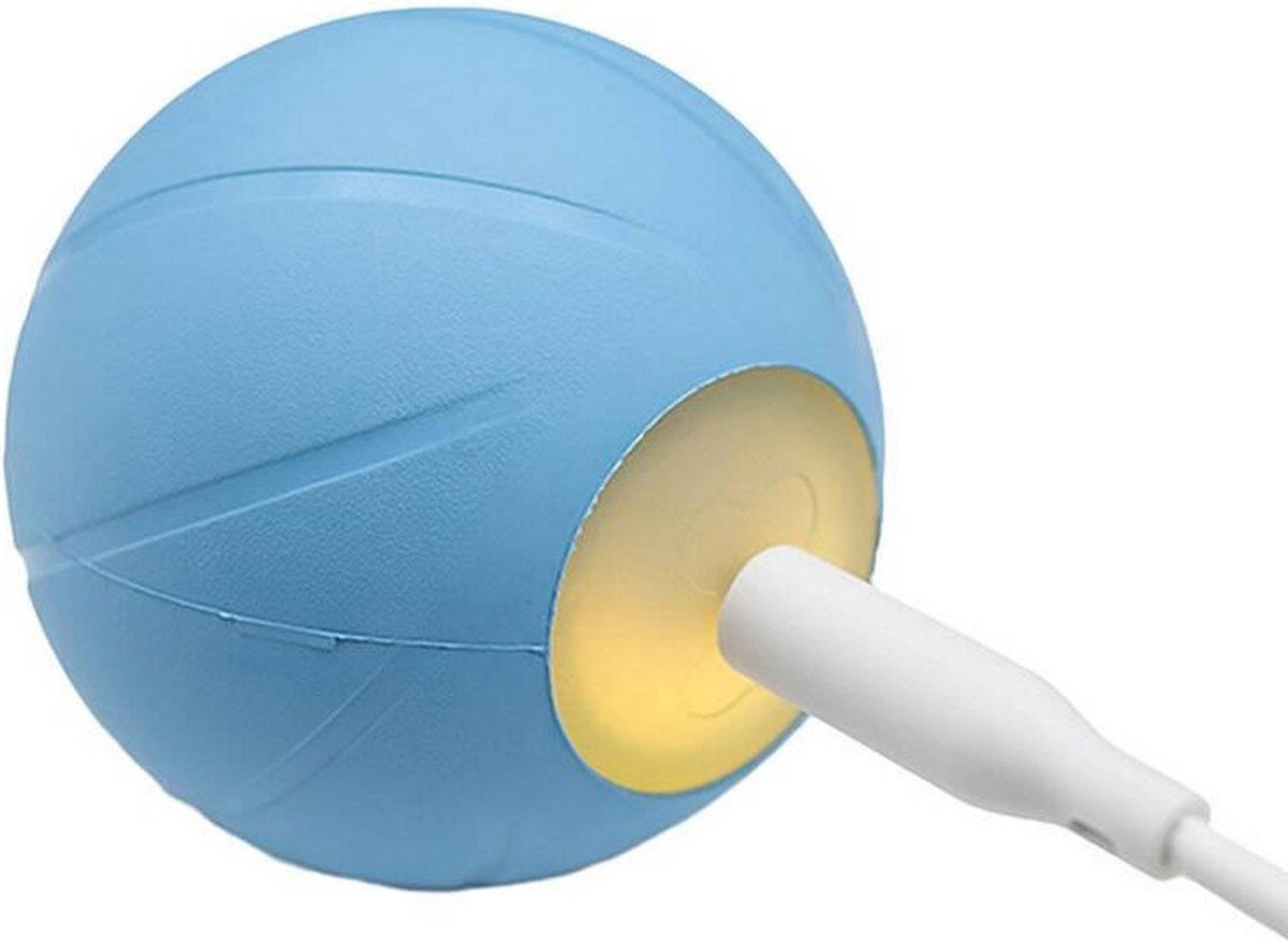 Cheerble Interactief hondenspeelgoed, roterende springbal voor kleine en middelgrote honden, Wicked Ball SE met 3 modi, wisselende ledverlichting, oplaadbaar, IP 65 waterdicht