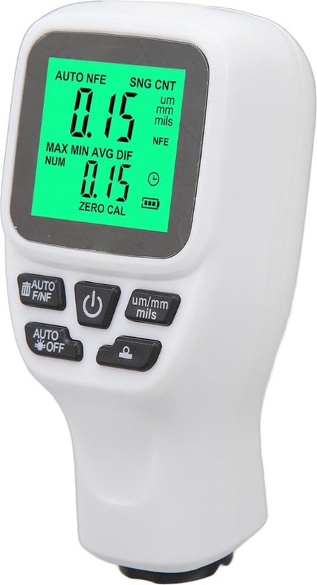 Laagdiktemeter - Lakdiktemeter - Nauwkeurig - Autolakdiktemeter - 0