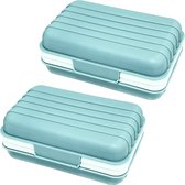 Boîte à Savon Portable Voyage - Avec Grille Drainage - Étui étanche Pour Camping, Salle De Sport, Extérieur