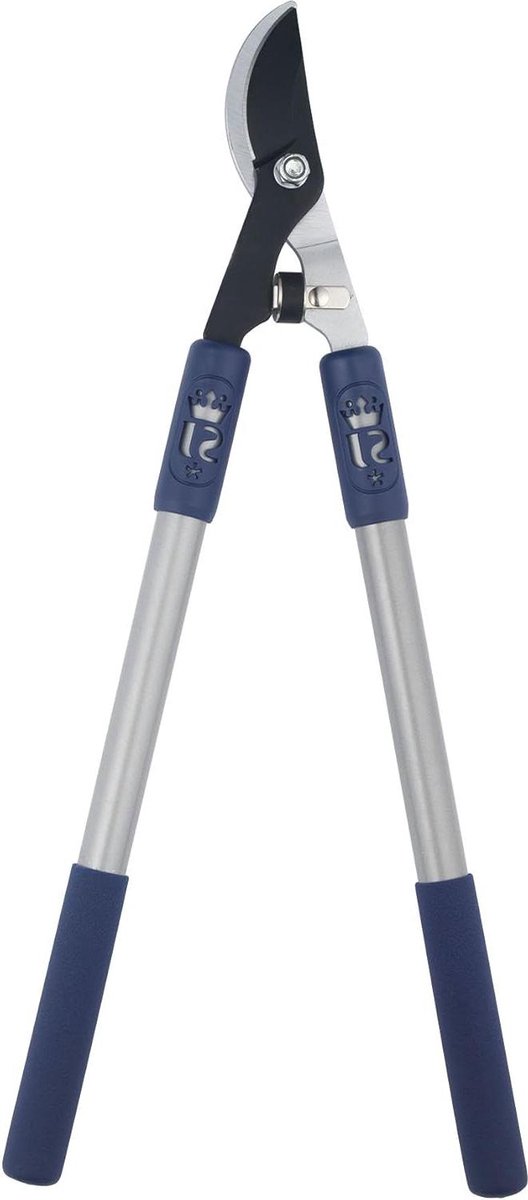 Takkenschaar telescopische Razorsharp Actieve Bypass Lopper 108 inch 225 inch 1.2 inch Blauw-Zilver takkenschaar telescopische