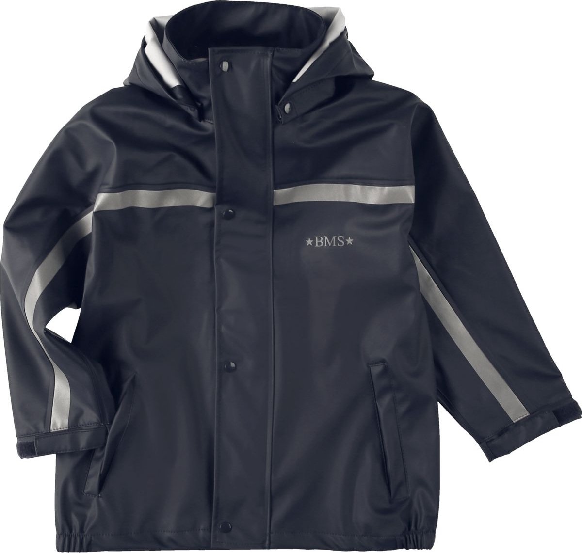 BMS kinderregenjack Softskin flesjack marine