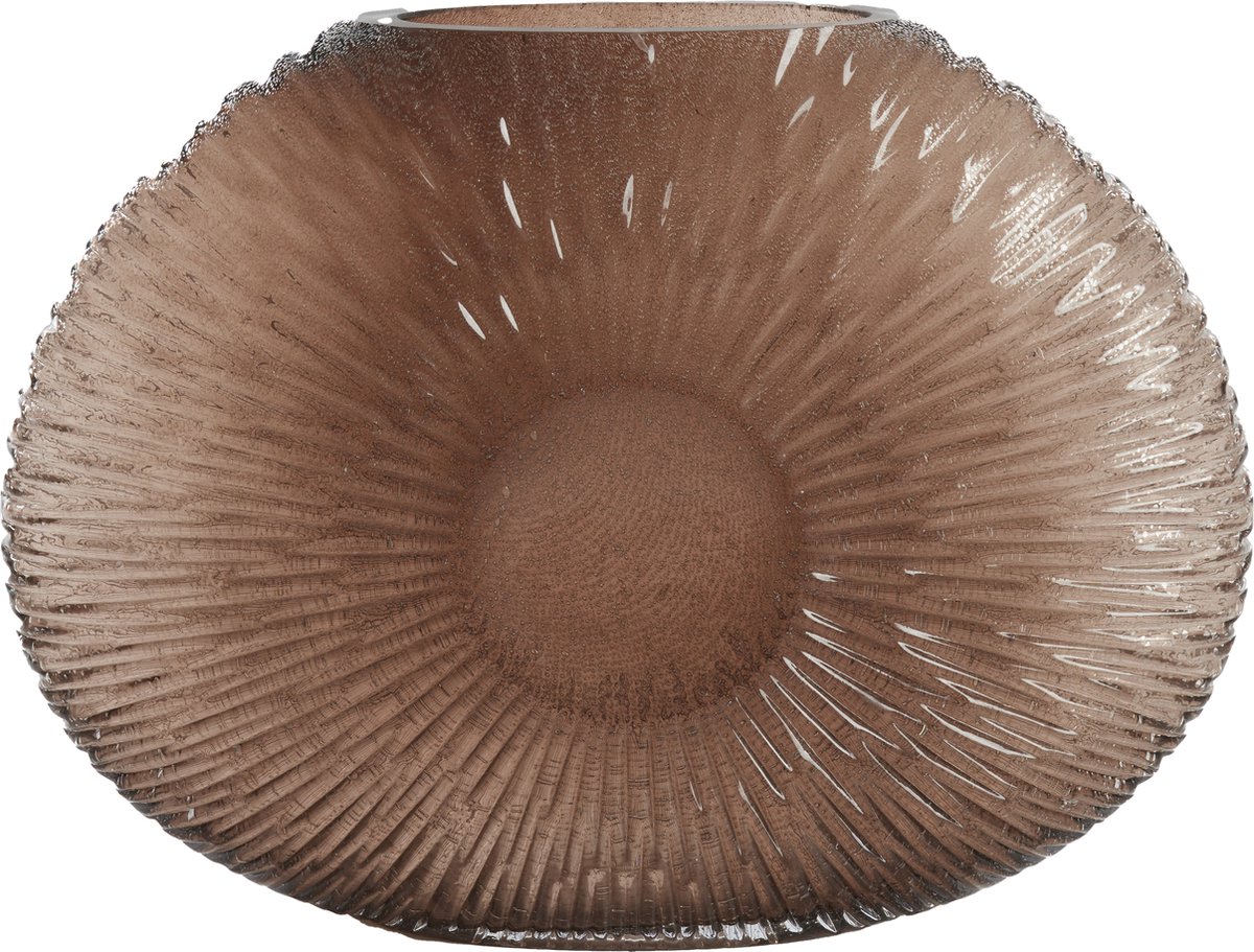 Light&living Vaas 40,5x11x30,5 cm CONCHA donker bruin