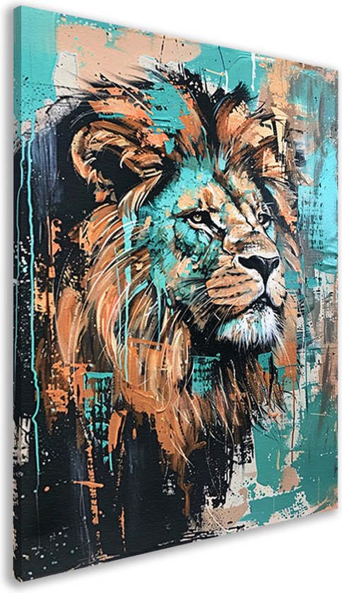 Alessio Cacciatore Moderne kunstdruk - canvas wanddecoratie vintage