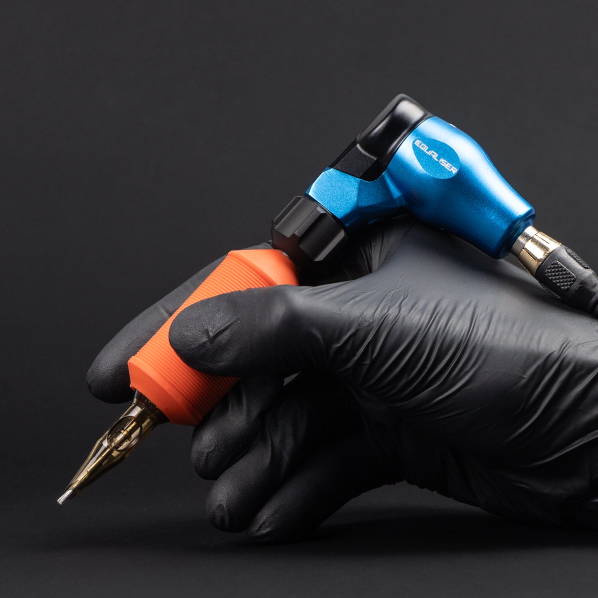 Equaliser Fox Mini V2 | Premium Professionele Tattoo Machine | Draadloze Tatoeage Pen | Wireless | PMU Gun | Zelf Tatoeëren Kit | Cartridges | Naalden | Beginner & Gevorderden Set 1RL | 3RL | 7RL