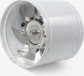 TAOZHUGONG Axiale buisventilator, 100 mm, afvoerventilator, toevoerlucht, buisventilator, industriële ventilator, buisventilator, hittebestendig