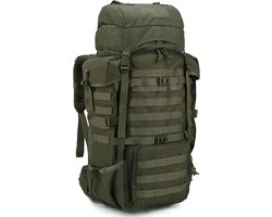 Rugzak 65 + 10 liter met YKK Zipper en 70 liter grote capaciteit - Noodrugzak
