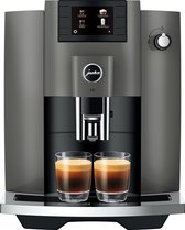 JURA - E6 Dark Inox (EC) - Volautomatische espressomachine - Koffiemachine met bonen