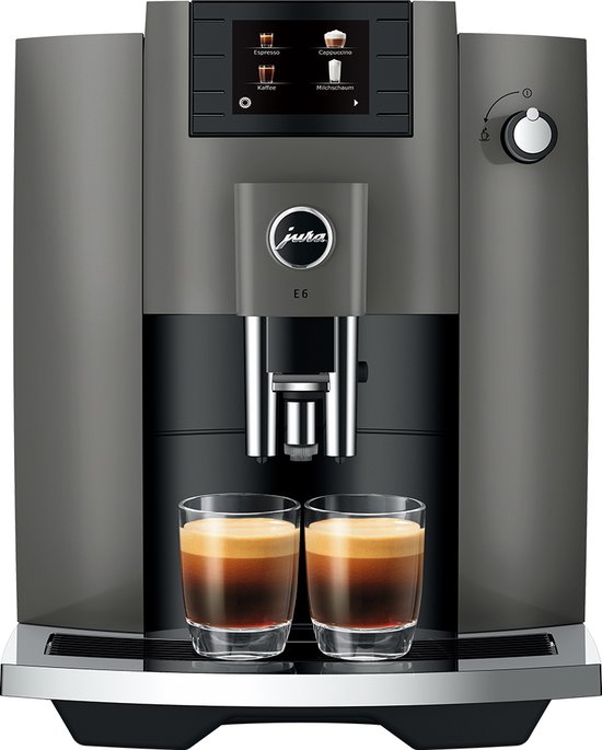JURA E6 – Volautomatische espressomachine -Dark Inox – EC