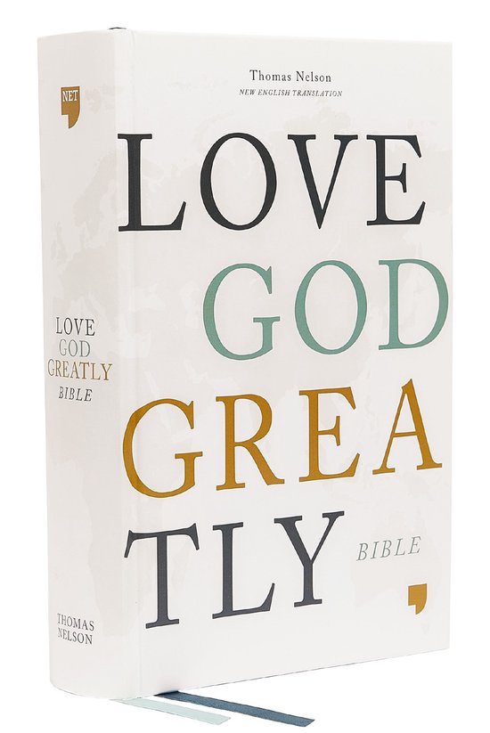 Foto: Net love god greatly bible hardcover comfort print holy bible