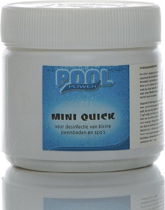 Pool Power Mini Quick Desinfectiemiddel voor Zwembaden - 180 tabletten