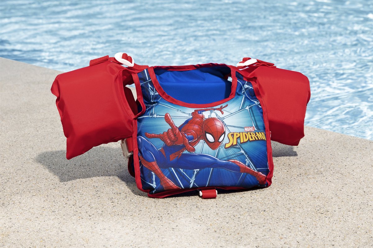 Bestway puddle jumper hydro - zwemvest met armbandjes - Spiderman - 3 — afbeelding 5