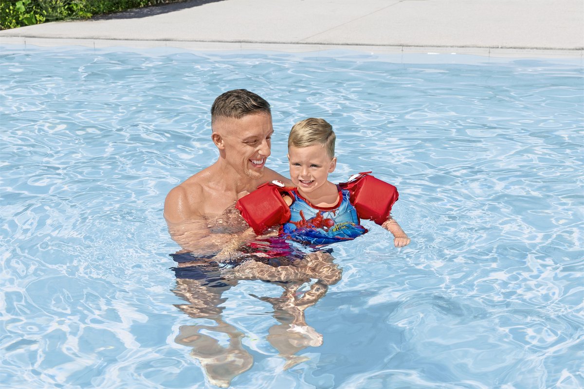 Bestway puddle jumper hydro - zwemvest met armbandjes - Spiderman - 3 — afbeelding 7
