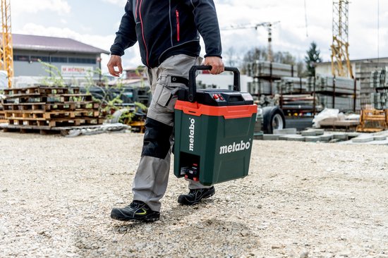 Metabo KB18BL 18 Volt koelbox - Inhoud 24L - Koelen en verwarmen - Alle 18 V CAS accu's 12V, 230V, Zonder accu-packs en lader - 600791850 van Metabo — afbeelding 3