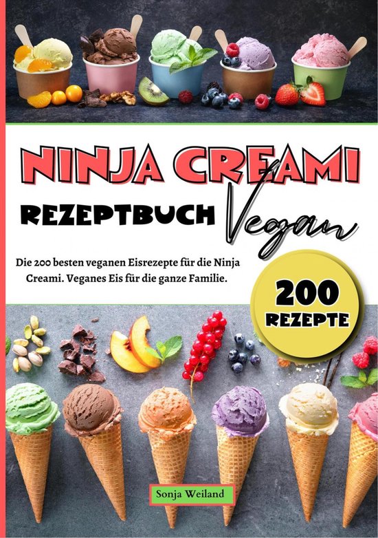 Ninja Creami Rezeptbuch Vegan - cover