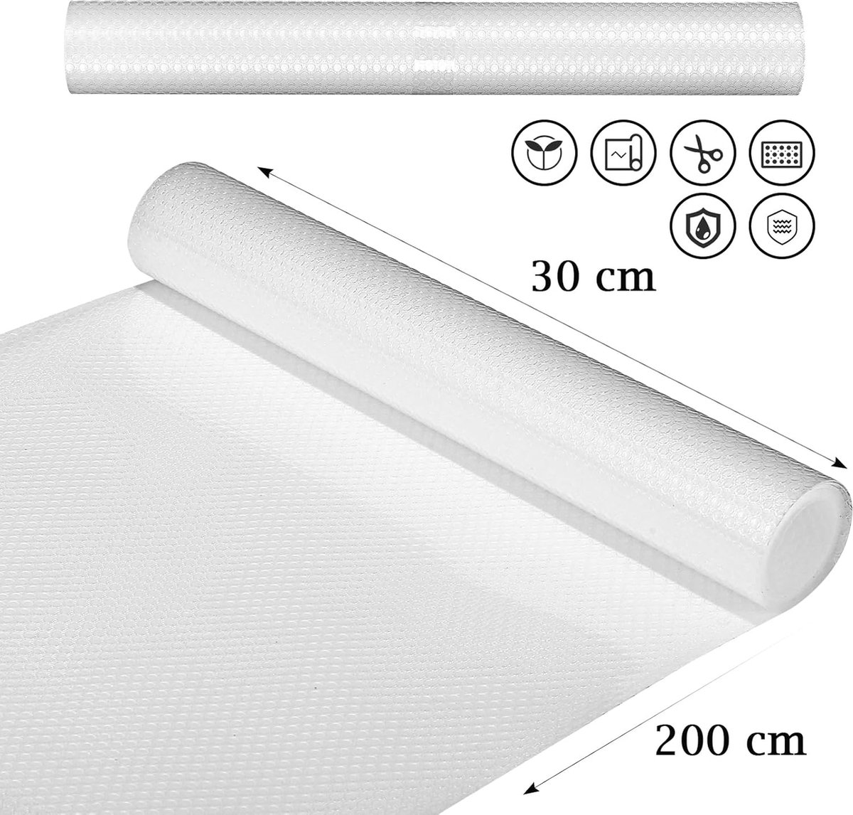 Ladebeschermmat - Antislip Design - 30 x 200 cm