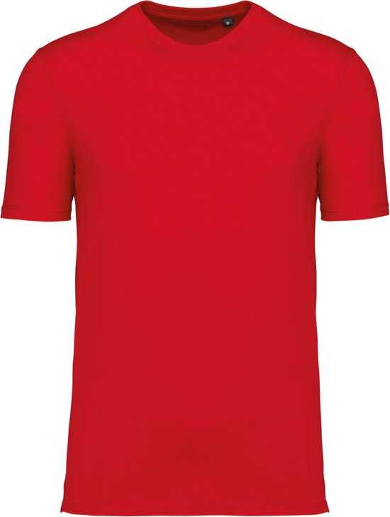 T-shirt Mixte XXL Kariban Col rond Rouge 100% Katoen