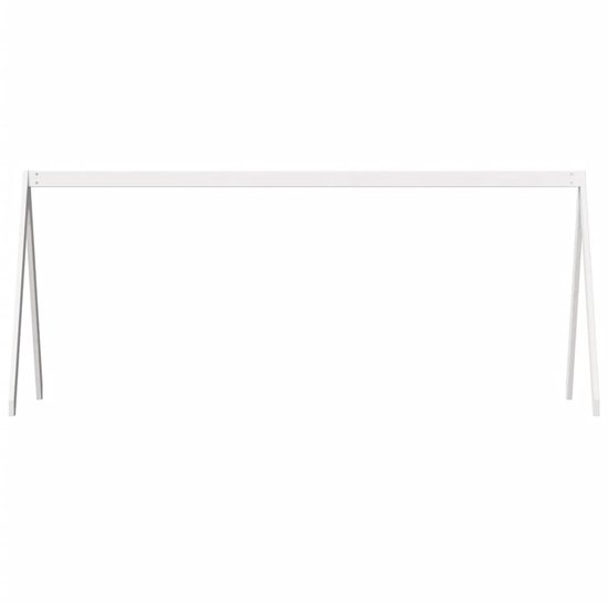 Kinderbedhuisje 199x80,5x88 cm massief grenenhout | -nl