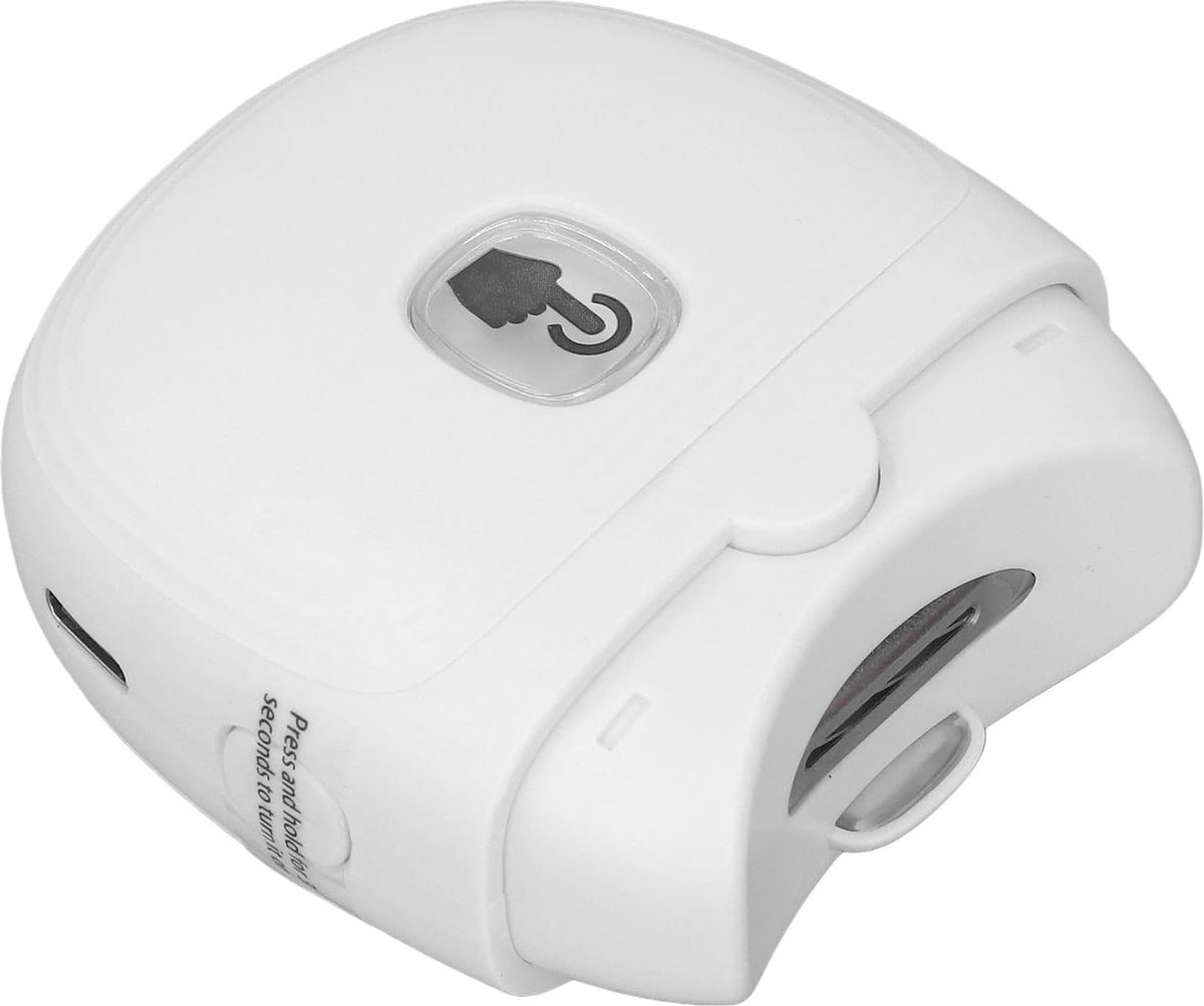 Goedkoopste Elektrische Nagelschaar Wit - Veilige Nagelknipper voor Baby's - USB Oplaadbaar - Twee Snelheidsstanden - Met LED Licht