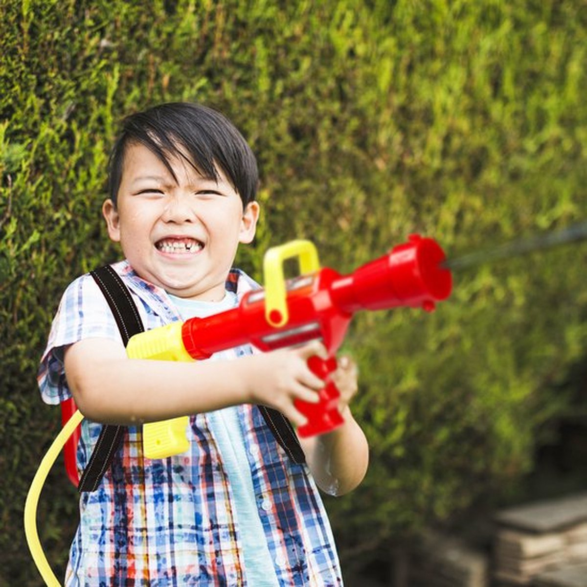 WVspecials brandweer Brandblusser Rugzak Waterpistool - Rood - Waterpistool Space met Pomp - Waterpistool - Super Soaker - Water Pistool - Waterpistool Jongens - Watergeweer — afbeelding 6
