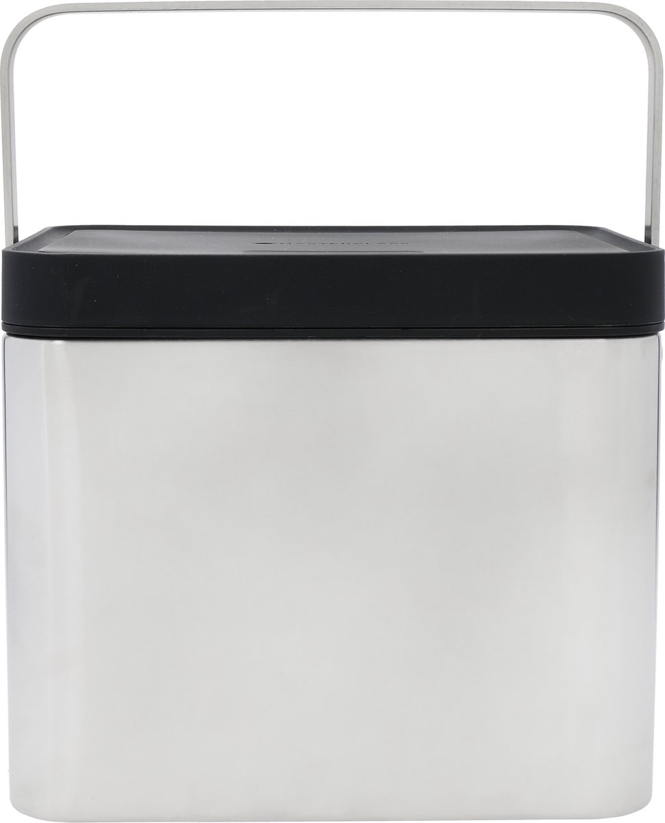 Goedkoopste MasterClass Roestvrijstalen Compostbak met Antimicrobieel Deksel en Moderne Look