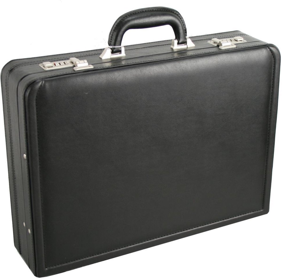 d & n Traditionele aktetas 46 cm - - schwarz