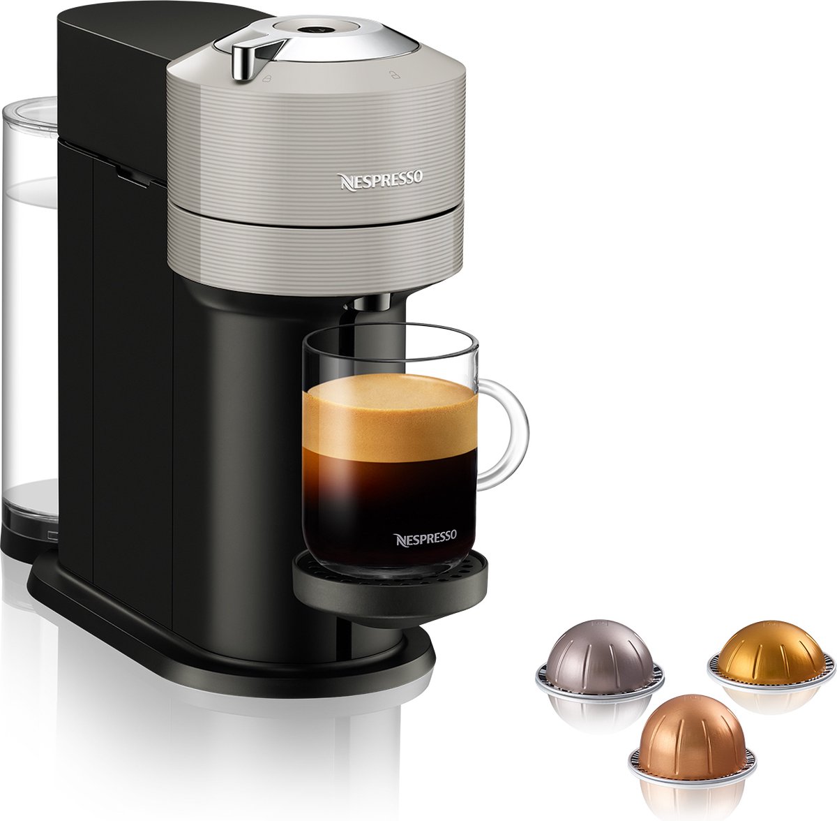 Krups Nespresso Vertuo Next XN910B Grijs